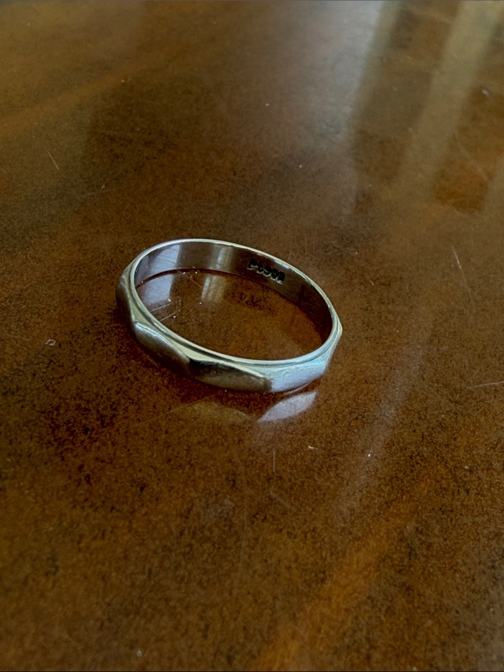 Platinum Band Ring